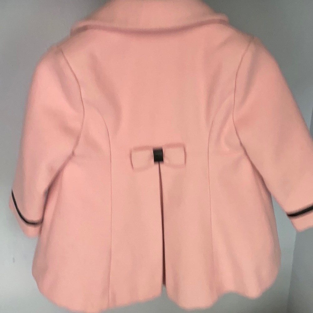 Adorable wool coat for toddler girl